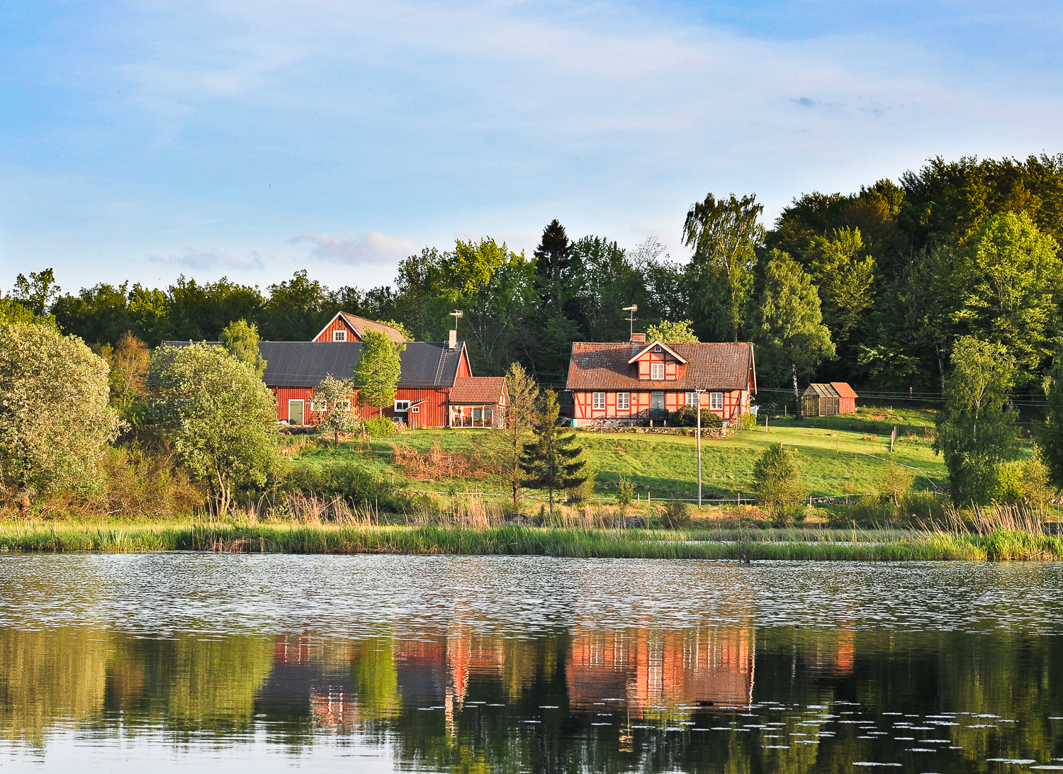 Hunseröd B&B in Nähe Sees Skåne Bauernhofurlaub Schweden